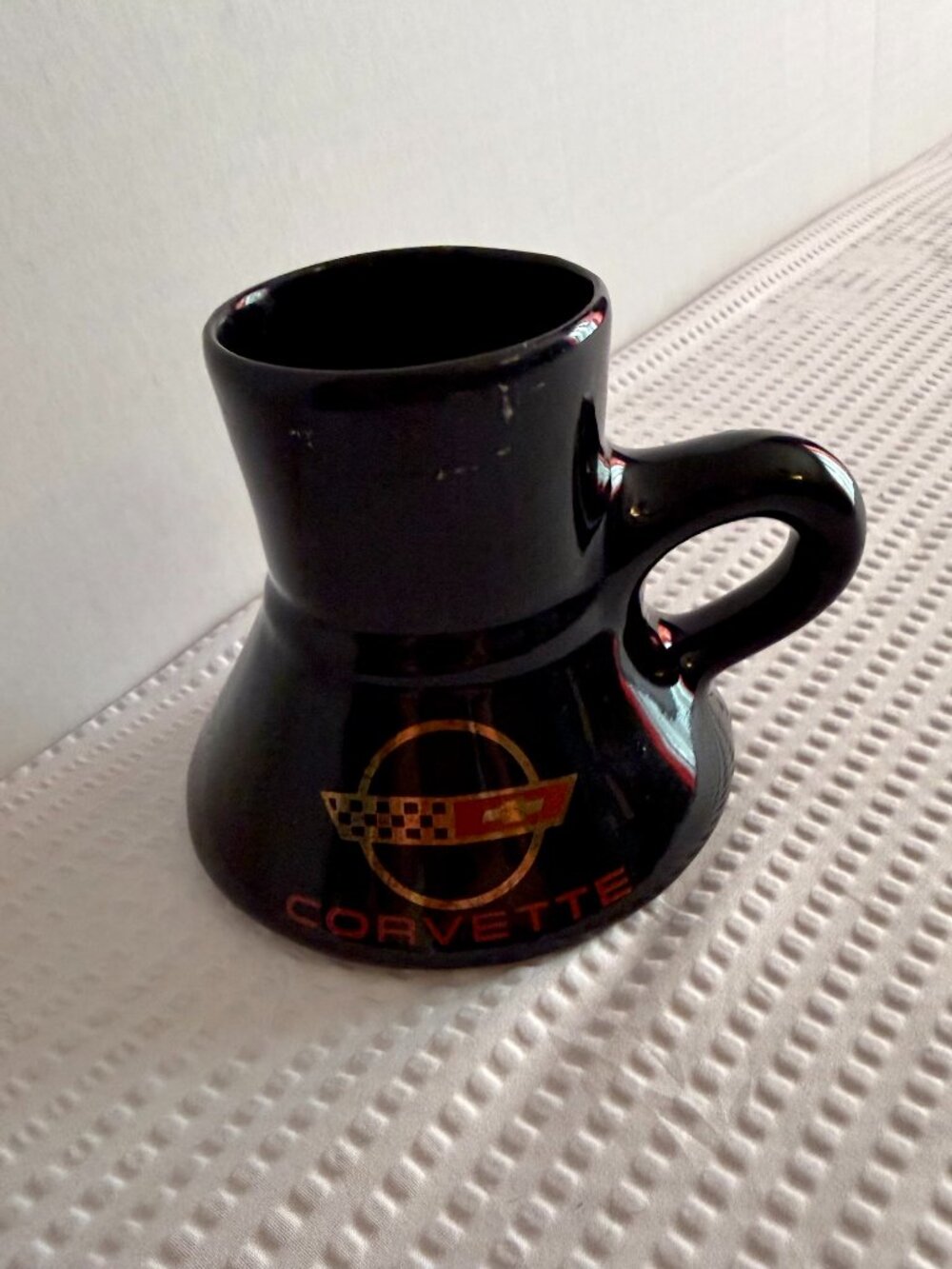 Vintage ‘Chevrolet Corvette’ No-Spill/No-Skid Mug